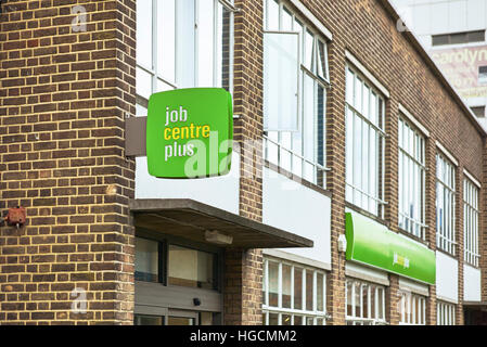 Job Centre Plus in Croydon Stock Photo