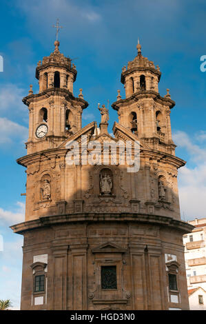 Sanctuary of the Virgen Peregrina, Pontevedra, Region of Galicia, Spain, Europe Stock Photo