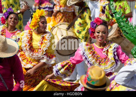 Mardi Gras Carnival, Barranquilla, Colombia Stock Photo