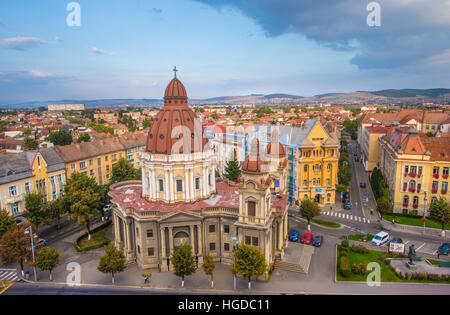 Romania, Targu Mures City, Mica Cathedral Stock Photo