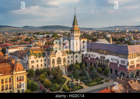 Romania, Targu Mures City, Mica Cathedral Stock Photo