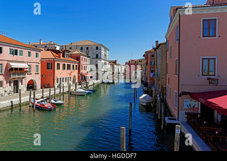 Chioggia, street view, typical Stock Photo