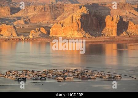 Arizona, Colorado Plateau, Southwest, Glen Canyon National Recreation Area, Lake Powell Stock Photo