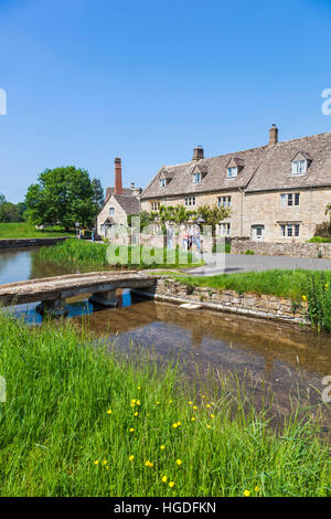 England, Gloucestershire, Cotswolds, Lower Slaughter Stock Photo