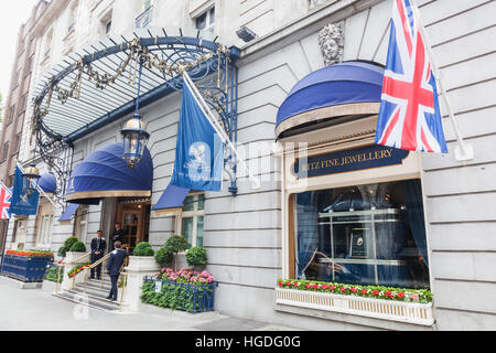 England, London, Piccadilly, The Ritz Hotel Stock Photo