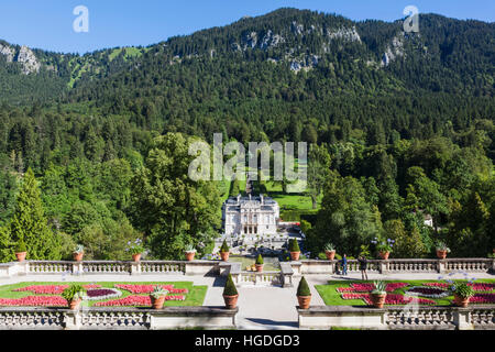 Germany, Bavaria, Linderhof Palace (Schloss Linderhof) Stock Photo