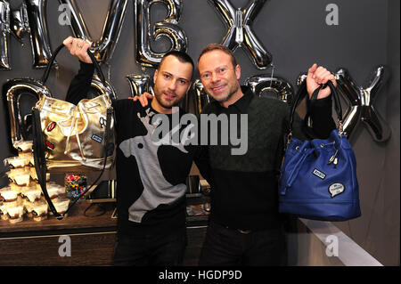 Marcell von Berlin for Bonprix collection presentation at House of Marcell.  Featuring: Lamiya Slimani, Marcell Pyczak (Marcell von Berlin) Where:  Berlin, Germany When: 07 Dec 2016 Stock Photo - Alamy