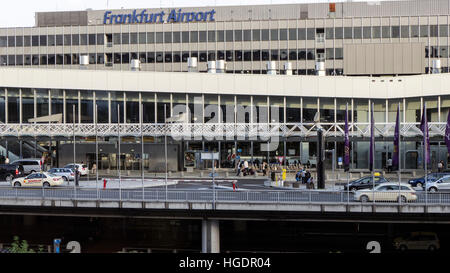 Frankfurt Airport, Arrivals Terminal 1, Frankfurt am Main, Hesse Stock ...