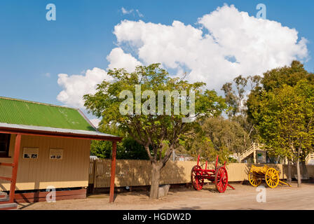 Historic Port, Echuca, Victoria, Australia Stock Photo