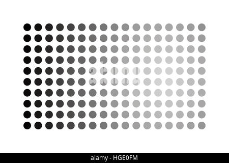 Abstract powerful dot background pattern Stock Photo