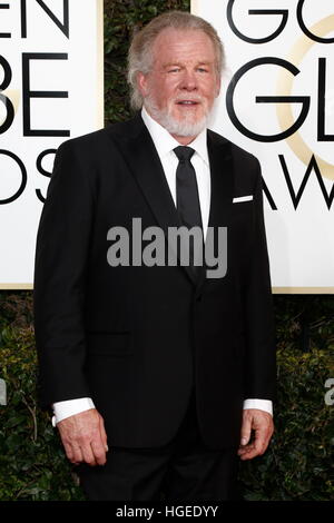 Los Angeles, California, USA. 08th Jan, 2017. Beverly Hills, Us. 08th Jan, 2017. Nick Nolte arrives at the 74th Annual Golden Globe Awards, Golden Globes, in Beverly Hills, Los Angeles, USA, on 08 January 2017. Photo: Hubert Boesl Photo: Hubert Boesl//dpa/Alamy Live News © dpa picture alliance/Alamy Live News Stock Photo