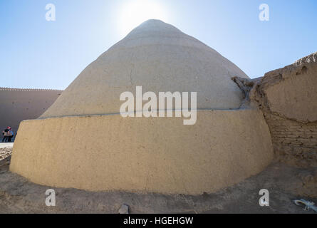 ancient type of evaporative cooler called Yakhchal, also known as Ice house in Kashan city, capital of Kashan County of Iran Stock Photo