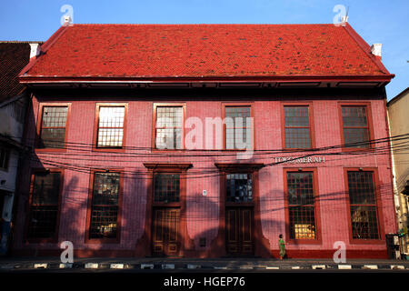 Jakarta old city is one of most favorite place that tourist visited in Jakarta Indonesia. Stock Photo