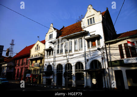 Jakarta old city is one of most favorite place that tourist visited in Jakarta Indonesia. Stock Photo