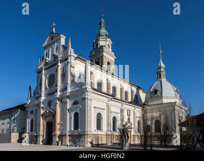 The National Shrine Mary Help of Christians at Brezje, Slovenia Stock Photo