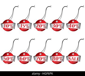 discount, price, label, icon, illustration, sale,season, business,  design, paper, poster, banner, advertising, promotion Stock Vector