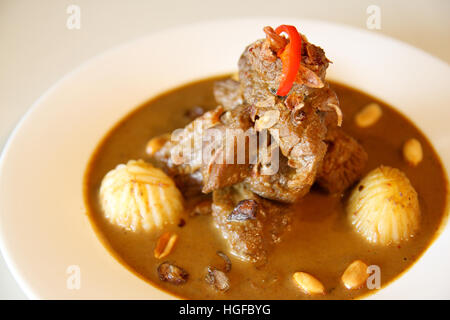 Massaman beef Stock Photo