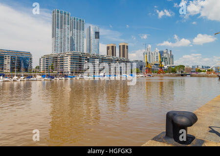 buenos aires puerto madero district Stock Photo