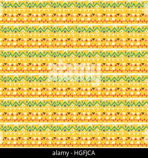 Seamless vector tribal texture. Stock Vector