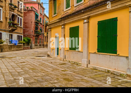 Italy Veneto Venice St. Elena Island - Stock Photo