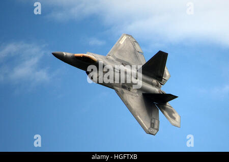 Lockheed Martin F-22 Raptor Stock Photo