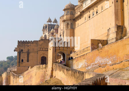 Istorical construction Amber's fort architecture,historical,a construction,amber,india,jaipur,architecture,building Stock Photo