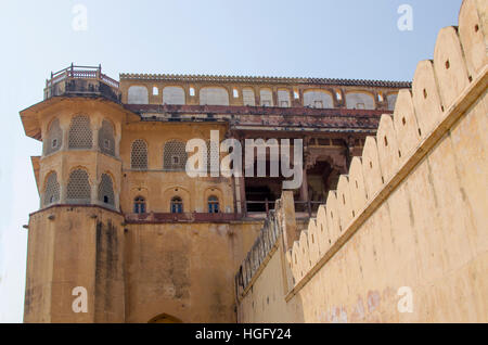 Istorical construction Amber's fort architecture,historical,a construction,amber,india,jaipur,architecture,building Stock Photo