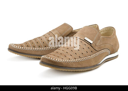 Summer shoes isolated on the white background Stock Photo - Alamy