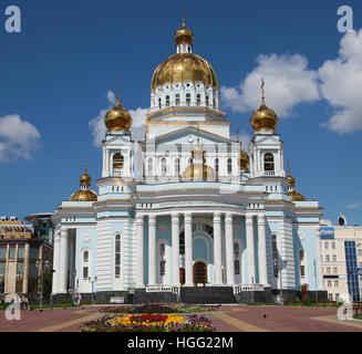 Russia. Mordovia. Saransk. Cathedral of St Fedor Ushakov Stock Photo