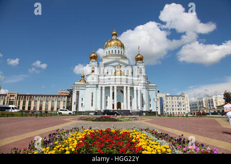 Russia. Mordovia. Saransk. Cathedral of St Fedor Ushakov Stock Photo