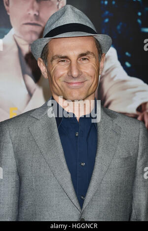 Los Angeles, USA. 09th Jan, 2017. Peter Arpsella arriving at the Live By Night premiere at the TCL Chinese Theatre in Los Angeles. January 9, 2017. © Gamma-USA/Alamy Live News