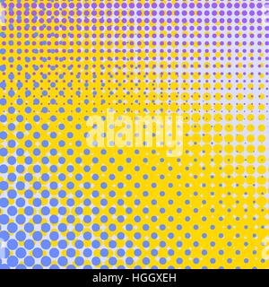Set of Halftone Dots. Comic Book Texture. Stock Vector