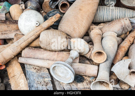 Pile of Scraped Wood Craft Stock Photo