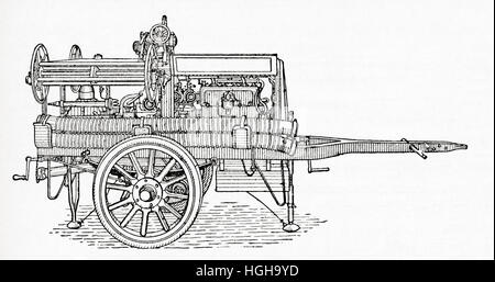 19th-century fire syringe Stock Photo - Alamy