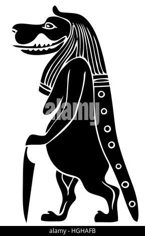 Taweret, Egyptian Goddess of Childbirth Stock Photo - Alamy