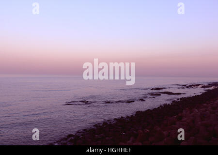 Worli sea face beach in South Mumbai Stock Photo