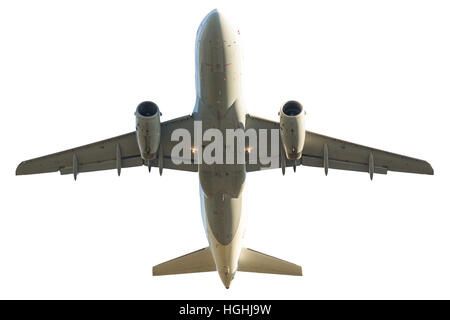 plane isolated on white Stock Photo