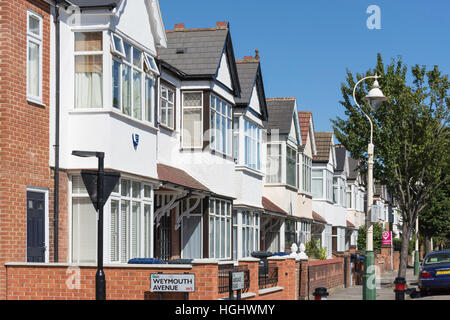 Residential houses on Airedale Road, Ealing, London Borough of Ealing, Greater London, England, United Kingdom Stock Photo