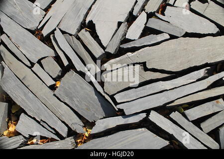 A slate path Stock Photo