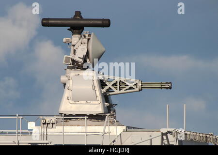 A Goalkeeper Rotary Cannon (gatling-type) Ciws On Bns Leopold I (f930 