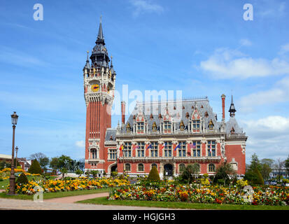 Calais, Town Hall Stock Photo - Alamy