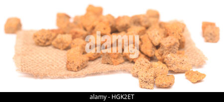 crackers isolated on white background Stock Photo