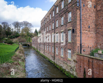 Quarry Bank Mill in Styal near Wilmslow, Cheshire UK Stock Photo