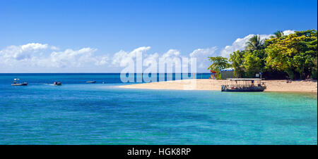 Paradise tropical island (Green Island, Queensland, Australia) Stock Photo