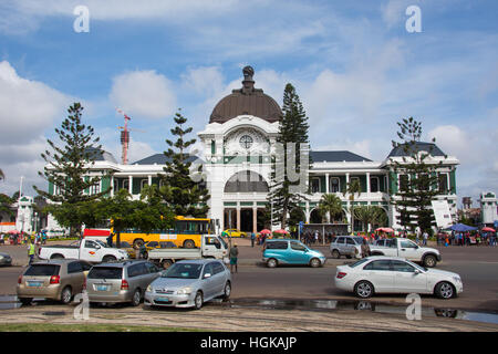 Railway station, Maputo, Mozambique Stock Photo