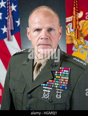 ROBERT B. NELLER as the 37th Commandant of the Marine Corps. Photo: U.S. Marine Corps/Sgt Gabriela Garcia/2015 Stock Photo