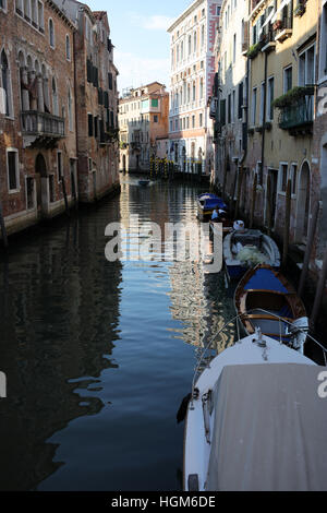 Salida S. Polo - Rio de S. Polo - Venice - Italy Stock Photo
