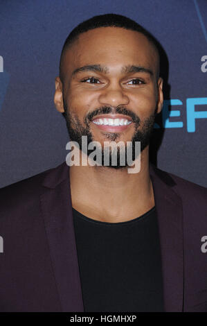 Jeff PIerre. Disney ABC Television Group TCA Winter Press Tour 2017 held at the Langham Huntington Hotel. Photo Credit: Birdie Thompson/AdMedia © Birdie Thompson/AdMedia/ZUMA Wire/Alamy Live News Stock Photo