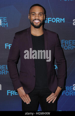 Jeff PIerre. Disney ABC Television Group TCA Winter Press Tour 2017 held at the Langham Huntington Hotel. Photo Credit: Birdie Thompson/AdMedia © Birdie Thompson/AdMedia/ZUMA Wire/Alamy Live News Stock Photo