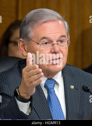 United States Senator Robert Menendez (Democrat of New Jersey), who was ...